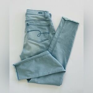 Justice High Rise Light Blue Women’s Jeggings Size 18 (Junior)